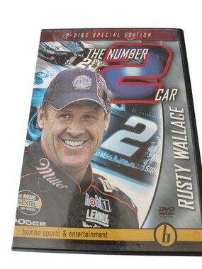 NASCAR THE NUMBER 2 CAR RUSTY WALLCE 2 DISC SPECIAL EDITION DVD VINTAGE
